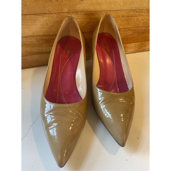 Kate Spade 2.5” Point Toe Pumps Nude Women’s Sz 8 - Picture 1 of 8